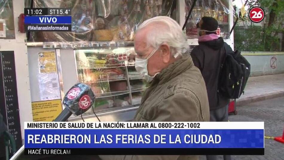 Reabrieron las ferias en la ciudad