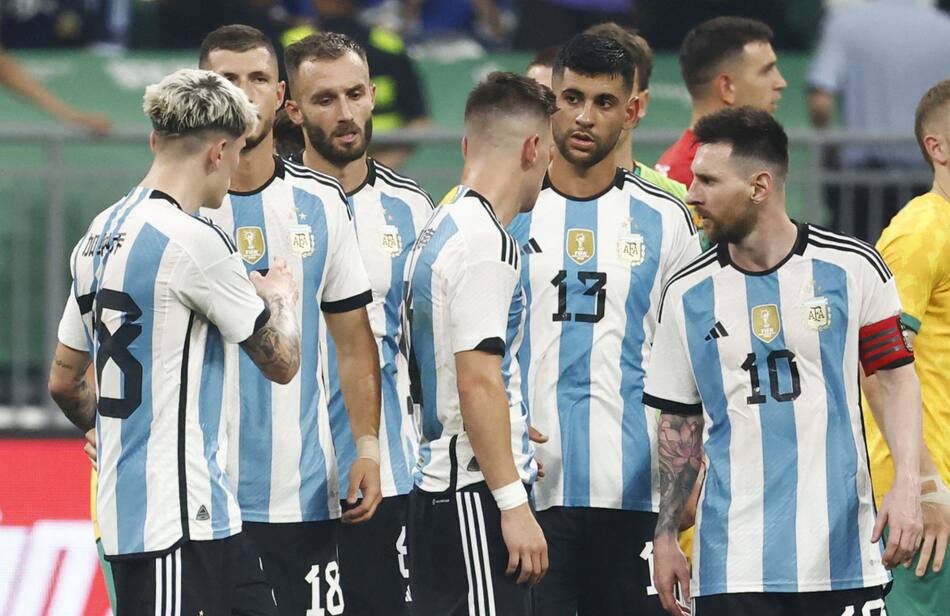 Selección Argentina vs Australia, amistoso internacional. Foto: NA