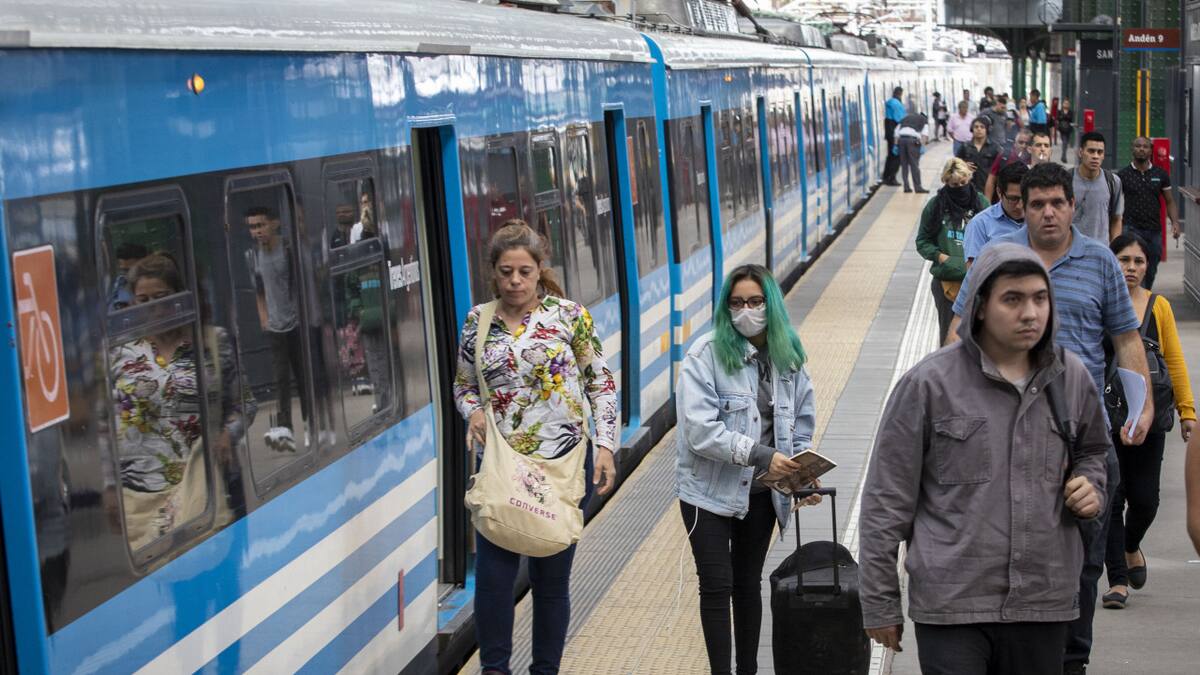 Una línea de trenes no estará operativa este miércoles 9 de julio. Foto: NA.