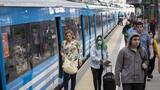 Complicaciones para viajar durante el feriado: una línea de tren no prestará servicios este miércoles 9 de julio