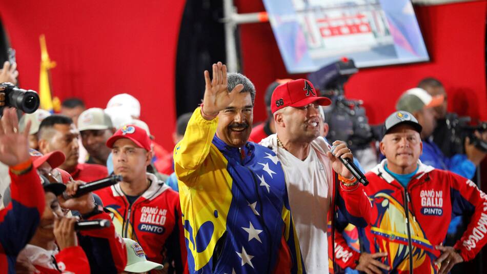 Nicolás Maduro es proclamado ganador de las elecciones en Venezuela. Foto: Reuters