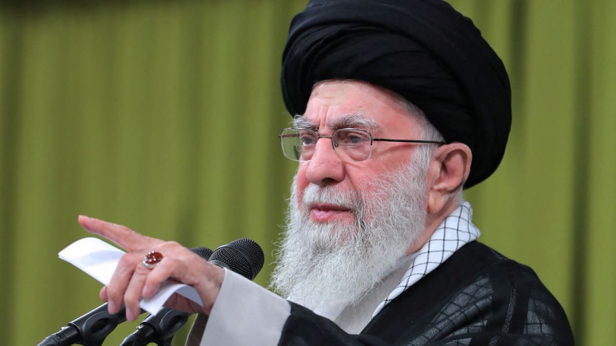 Ali Jameneí, líder supremo de Irán. Foto: REUTERS.