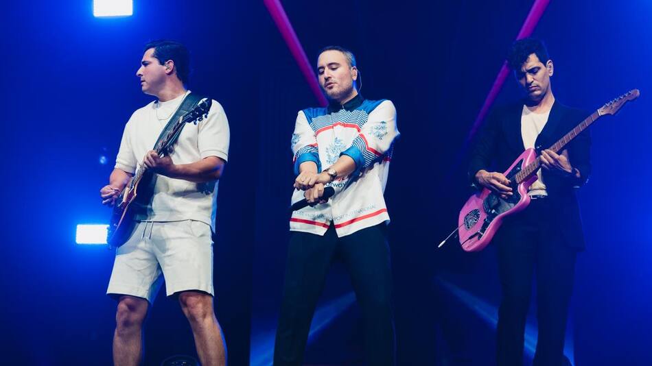 Reik en el estadio Arena. Foto: prensa Cuino.