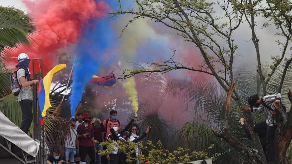 Protestas en Colombia, Lunes 21 de junio, EFE.