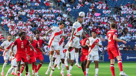 Perú y Canadá, Copa América. Foto:Reuters