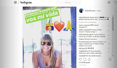 Carlos Chiquito Bossio y su esposa Ana Débora Lucero Bustamante, muerte por ACV, fútbol, deportes, carta en Instagram