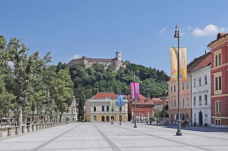 Liubliana, Eslovenia. Fuente: Wikipedia