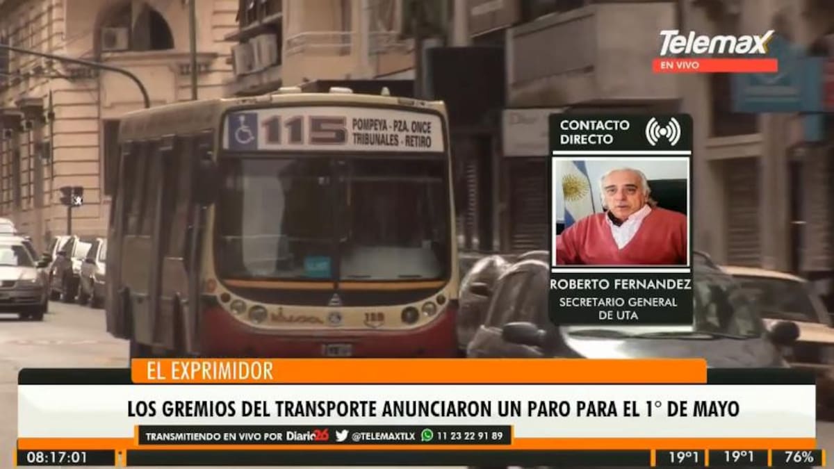 Secretario general de UTA expresó que no trabajarán feriados "si no hay solución"