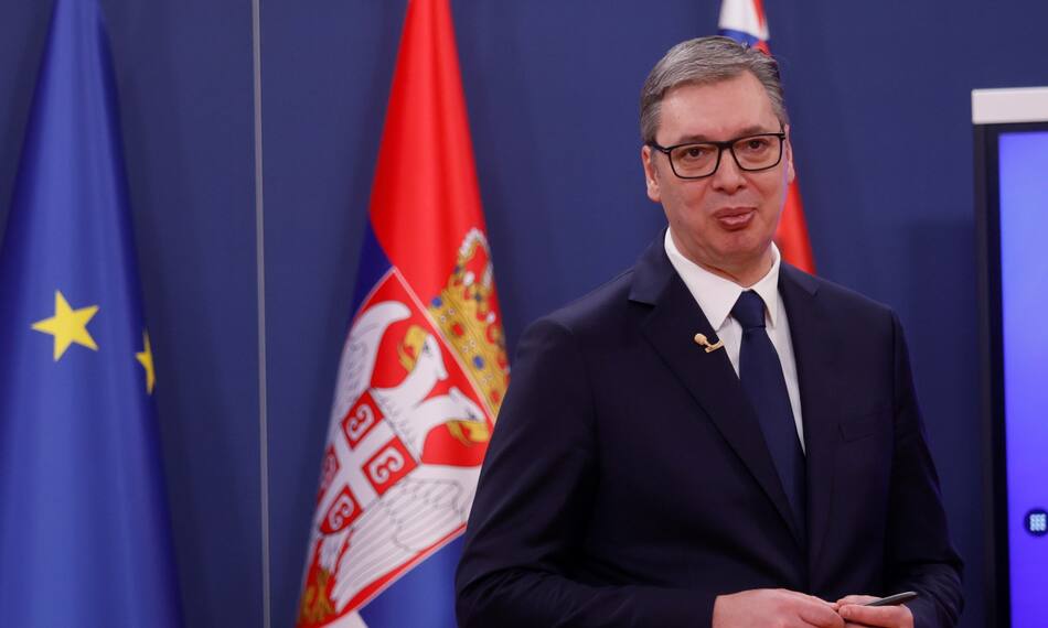 Aleksandar Vucic, presidente de Serbia. Foto: @sns_srbija