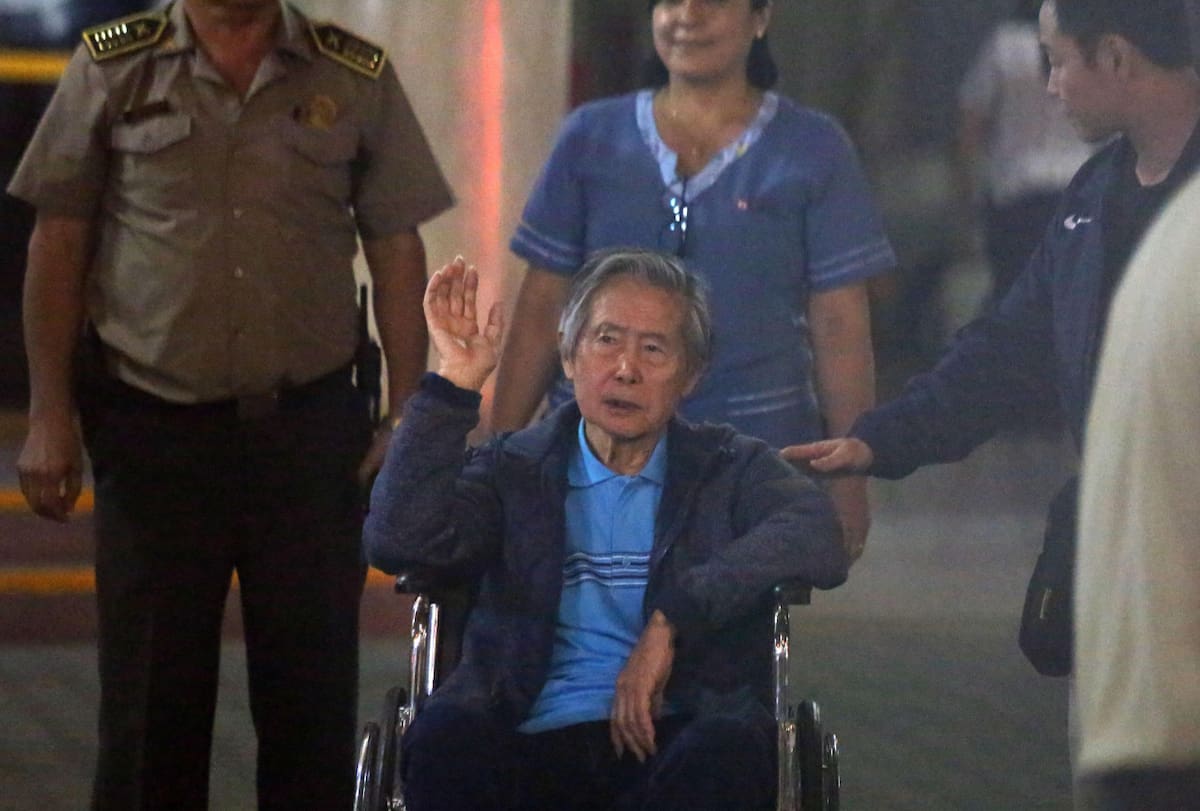 Alberto Fujimori. Foto: Reuters.