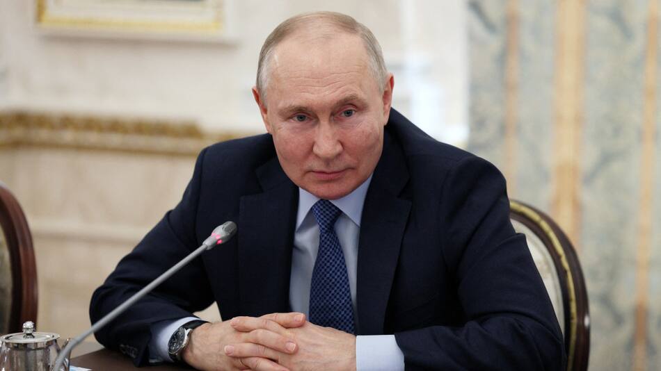 Vladímir Putin admitió que Ucrania no estaba preparada para la contraofensiva de Ucrania. Foto: Reuters.