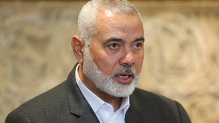Ismail Haniyeh, jefe político de Hamás. Foto: Reuters.