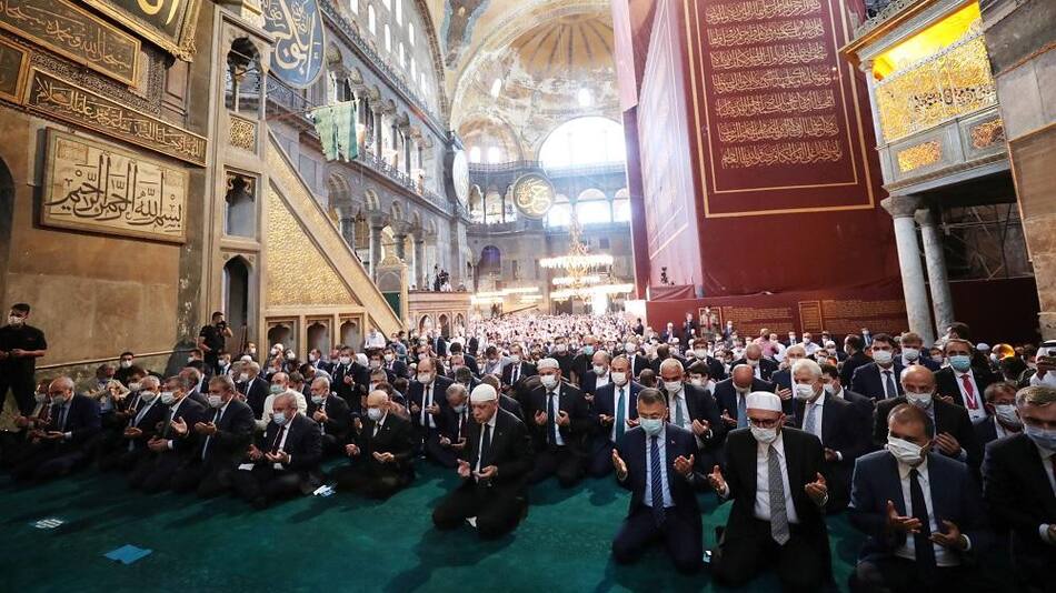 Mezquita de Santa Sofía, Turquía, musulmanes, Reuters