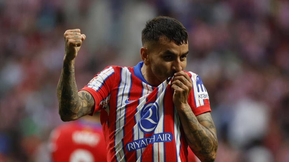 Ángel Correa en Atlético de Madrid. Foto: EFE (Mariscal)