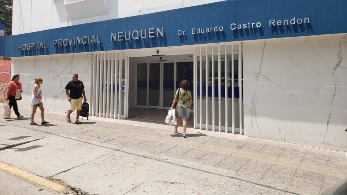 Hospital Provincial Neuquén. Foto: saludneuquen