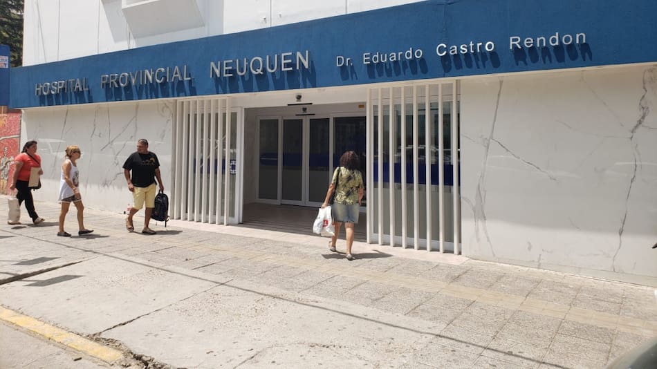 Hospital Provincial Neuquén. Foto: saludneuquen