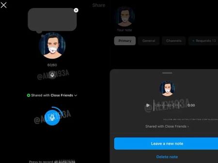 Nota de Instagram. Foto: Twitter/@alex193a