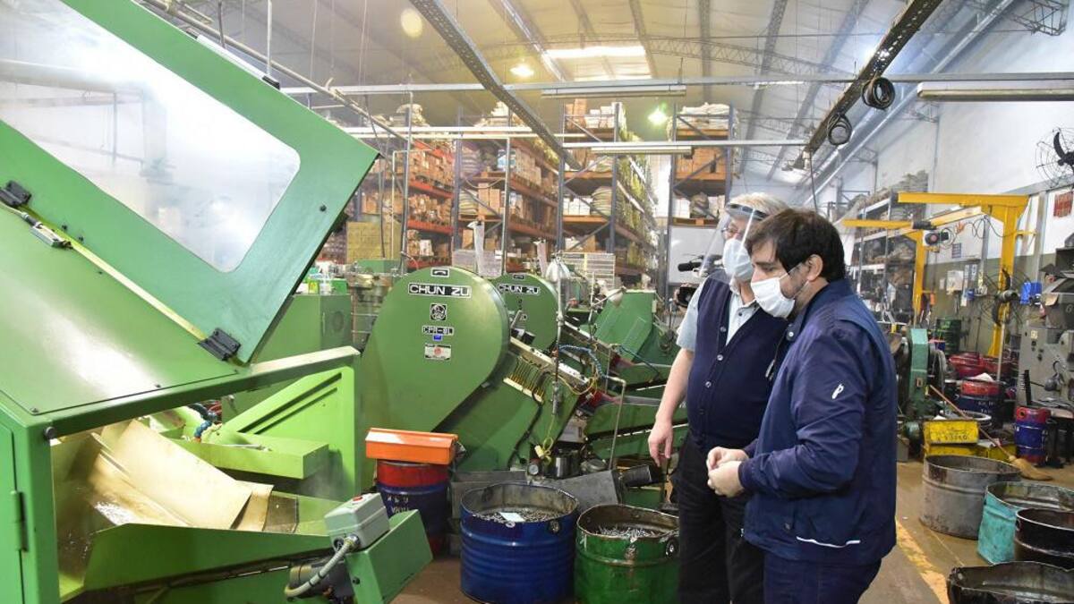 Producción industrial, industria argentina, NA
