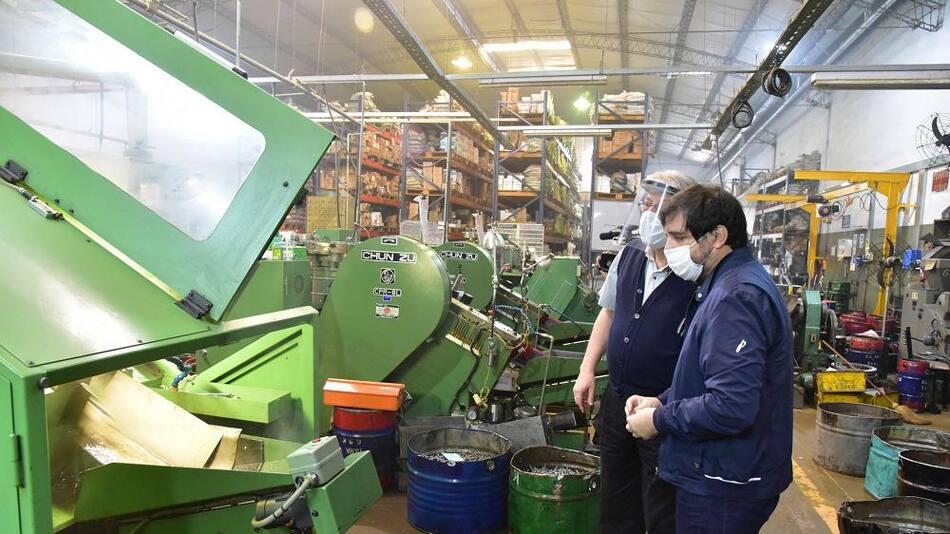Producción industrial, industria argentina, NA