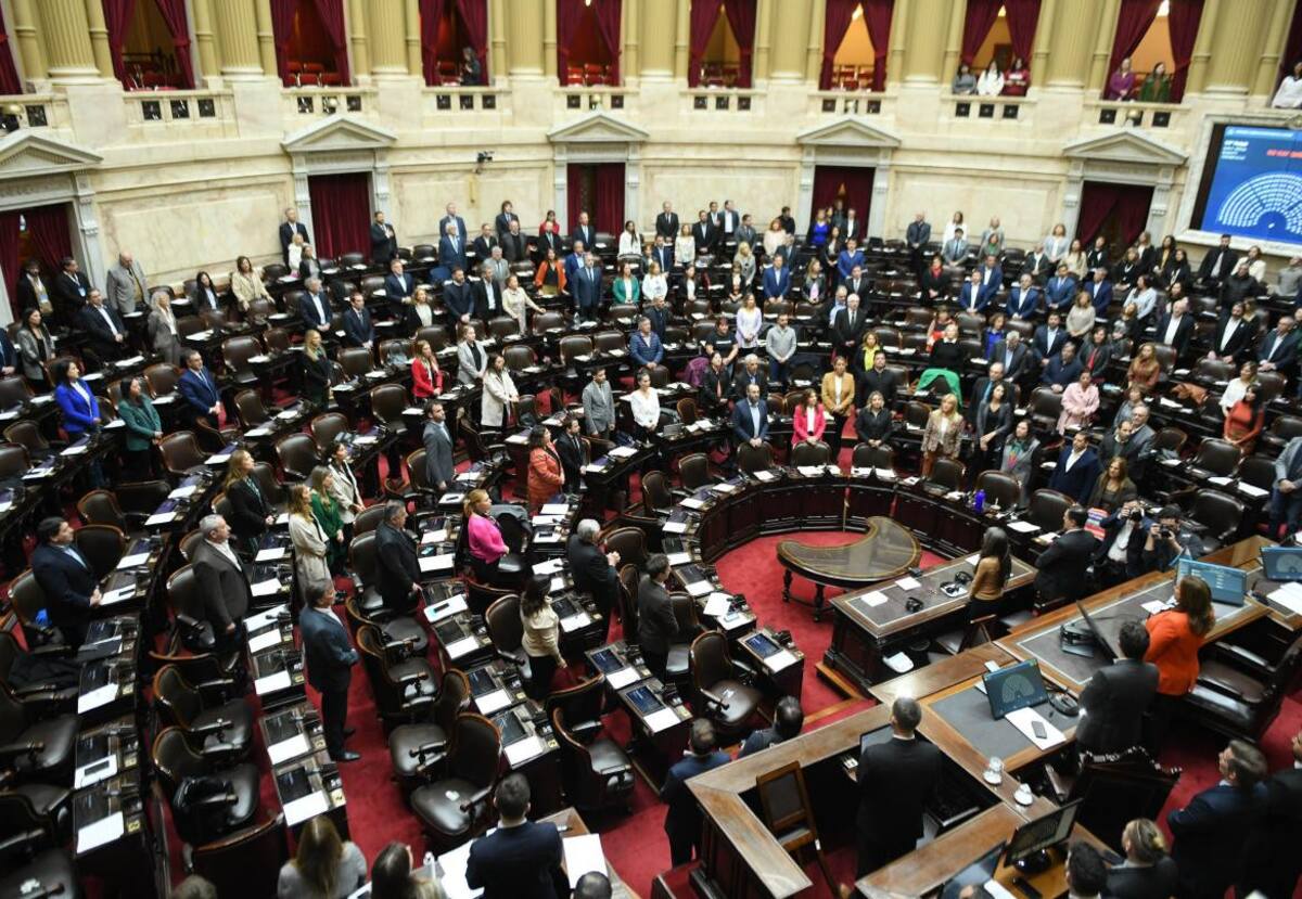 Debate en la Cámara de Diputados. Foto: NA.