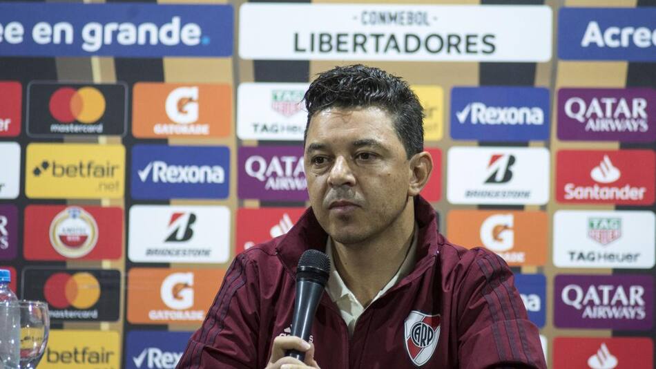 Marcelo Gallardo, técnico de River, NA