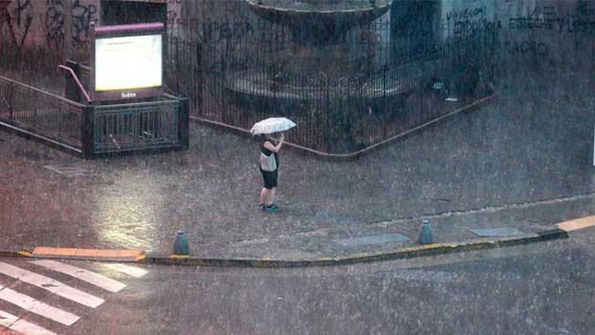 Alerta amarilla por tormentas y granizo este domingo en Buenos Aires y otras cinco provincias.