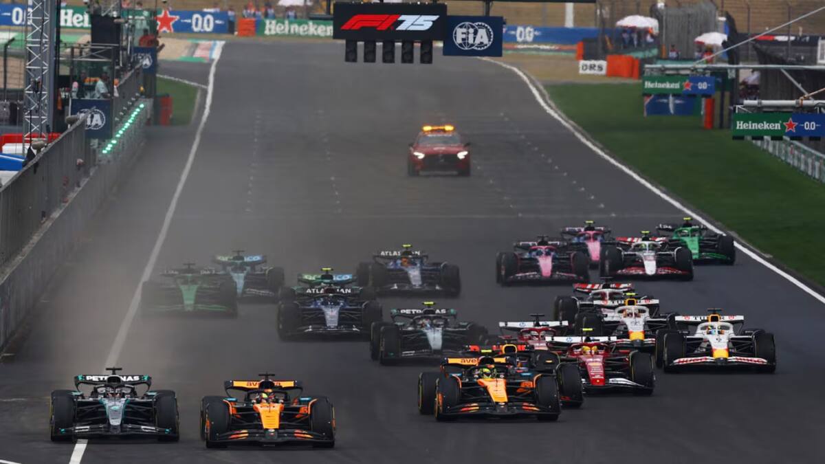 El arranque del Gran Premio de China. Foto: Reuters/Edgar Su