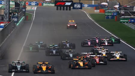 El arranque del Gran Premio de China. Foto: Reuters/Edgar Su