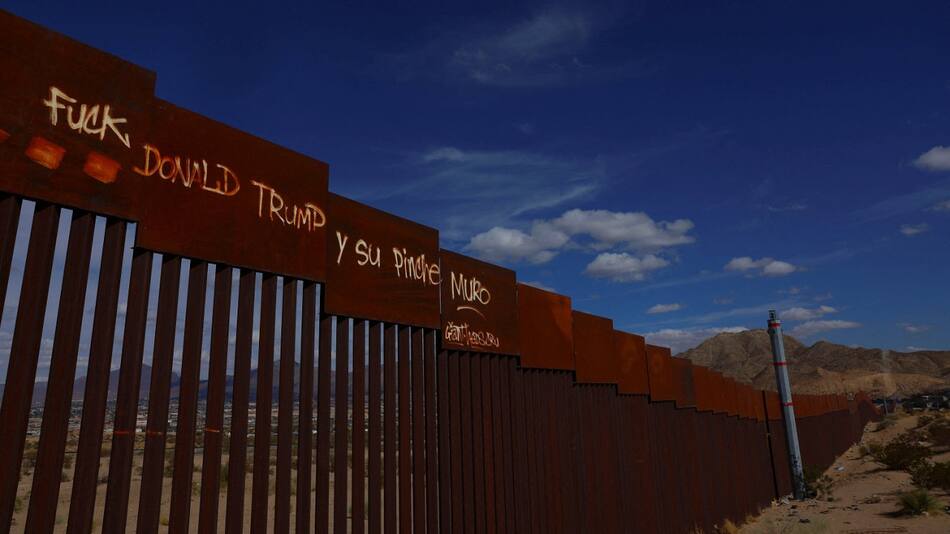 Frontera México-Estados Unidos. Foto: Reuters