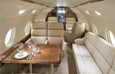 Avión de Cristiano Ronaldo