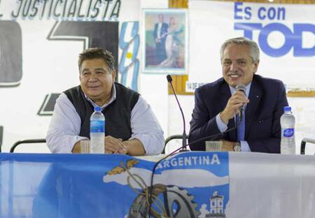 Alberto Fernández y Mario Ishii, NA