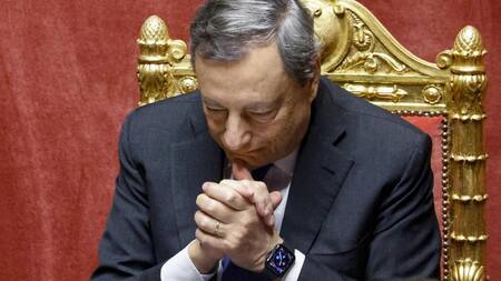 Mario Draghi, Gobierno de Italia, foto EFE