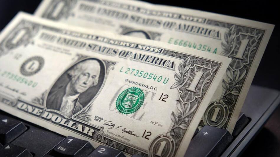 Dólar, Dólares, billetes de dólar, foto NA