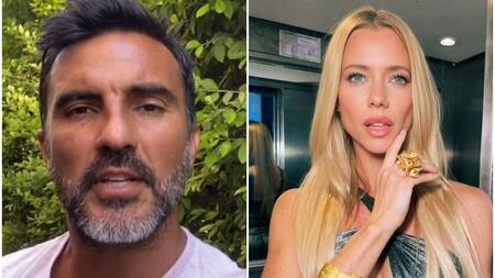 Fabián Cubero y Nicole Neumann. Foto: Instagram.