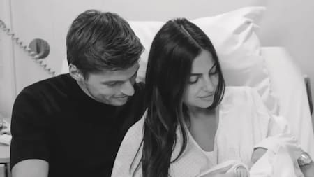 Max Verstappen y su novia Kelly Piquet presentaron a su hija. Foto: NA.