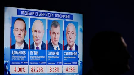 Elecciones en Rusia. Foto: Reuters.