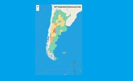Calor extremo en Argentina. NA