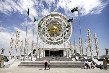 Ashgabat, Turkmenistan. Foto X @@30SecTravelTips