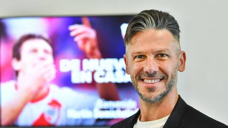 Martín Demichelis, River. Foto: NA