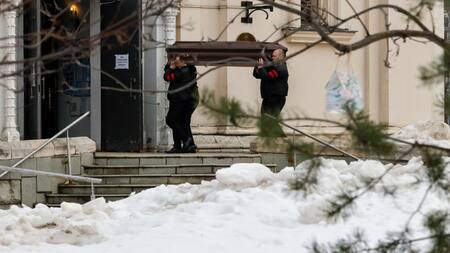 Funeral de Alexéi Navalny. Foto: Reuters