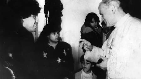 Diego Mardona, Papa Juan Pablo II