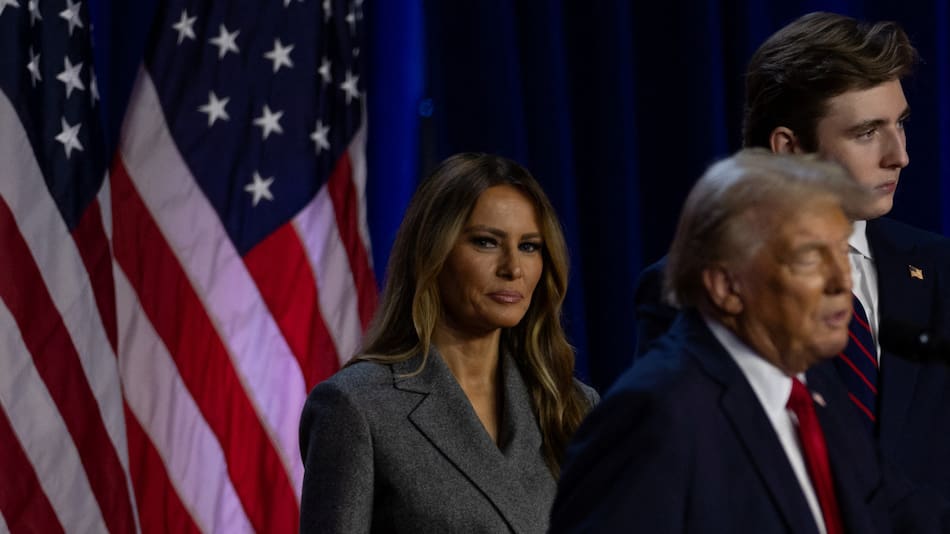 Donald Trump y Melania Trump. Foto: Reuters.
