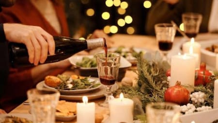 Cena de Nochebuena. Foto: NA.