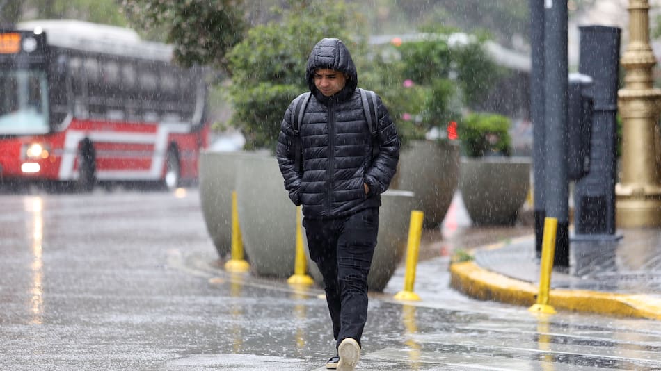 La tormenta de Santa Rosa llegó a Buenos Aires.