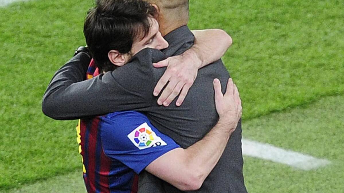 Lionel Messi y Pep Guardiola, mercado de pases, Agencia NA