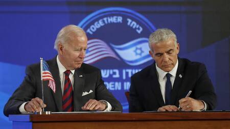 Joe Biden en Israel, EFE