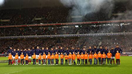 Selección de Francia de rugby. Foto: Reuters.