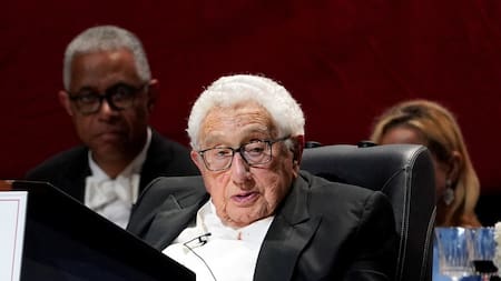 Líderes y representantes mundiales despiden a Henry Kissinger. Reuters.