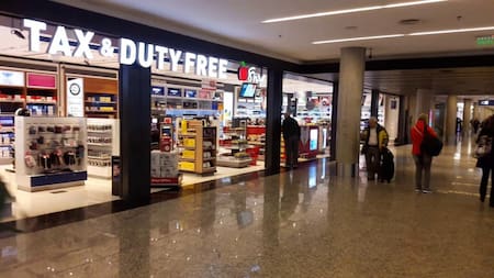 Freeshop en el Aeropuerto de Ezeiza.