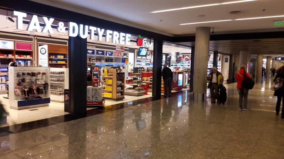 Freeshop en el Aeropuerto de Ezeiza.